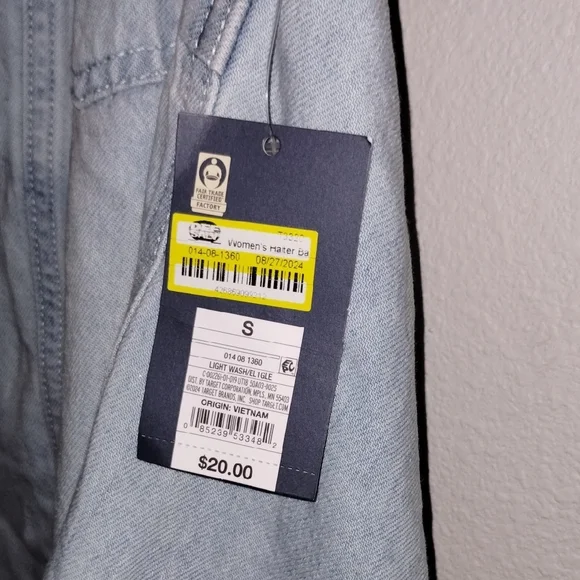 Universal Thread Blue Halter Tie Front Tank Top - Picture 4 of 8